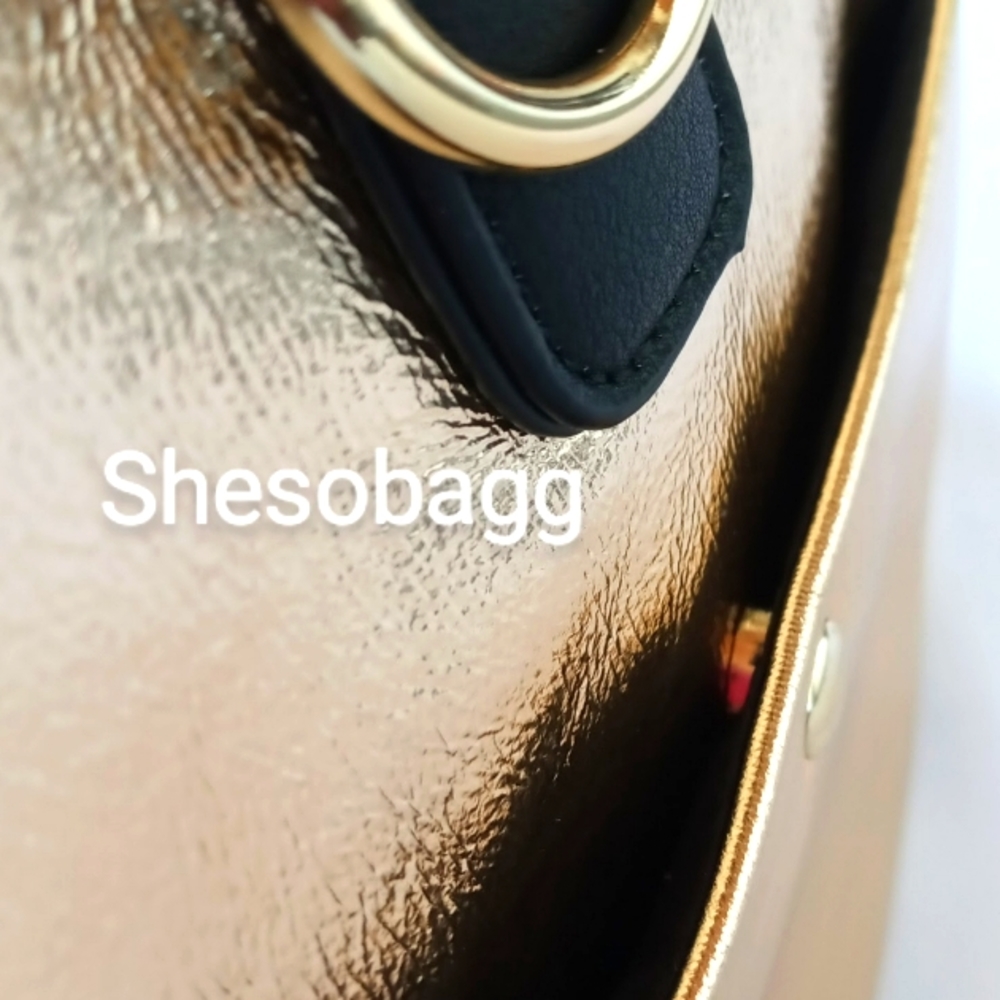 Gold Travel Duffle Bag